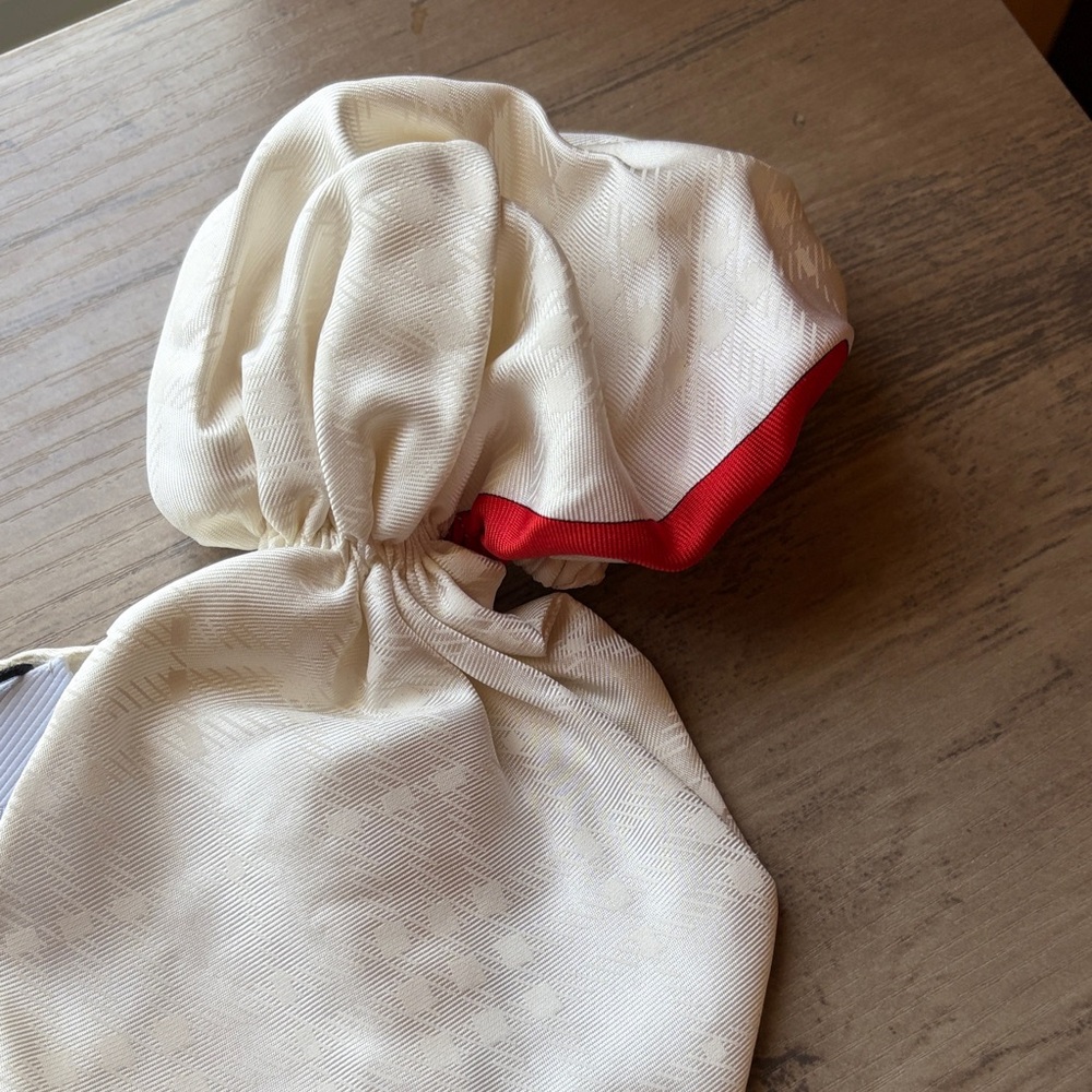 NWT Burberry Society Silk Foulard Chignon - Picture 5 of 13